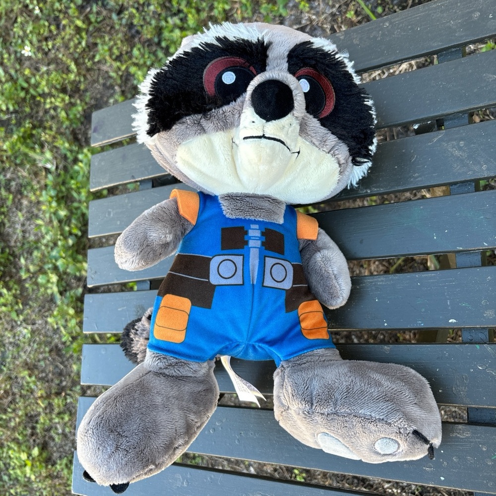 Disney  Guardians of the Galaxy Rocket Raccoon 14" plush marvel